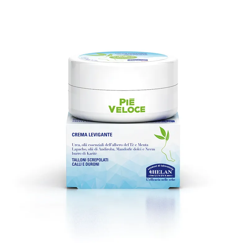 HELAN Crema Levigante Piedi e Talloni screpolati e secchi, calli e duroni PIÈ VELOCE Biologica 50ml - immagine 2