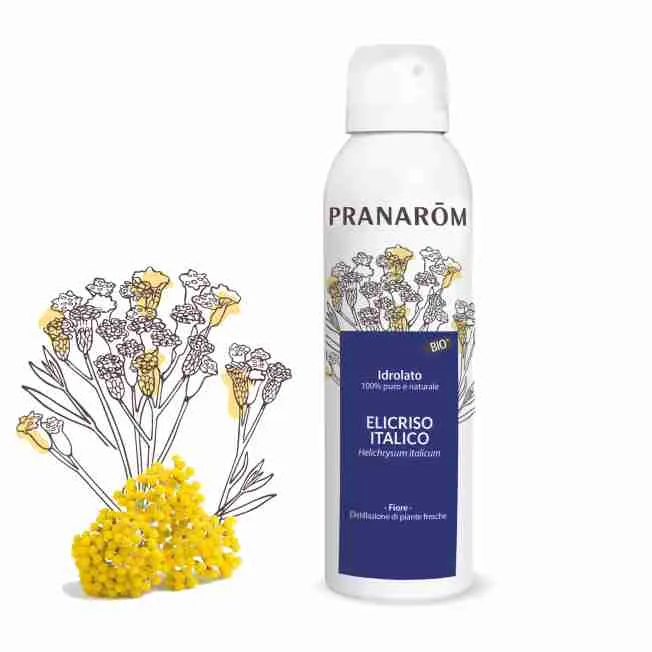 Idrolato Elicriso Pranarom italico Helichrysum italicum fiore Biologico 150ml - immagine 2
